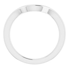 Charger l'image dans la galerie, Sterling Silver Band for 8.2 mm Round Ring
