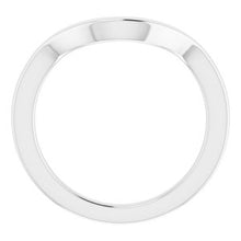 Charger l'image dans la galerie, Sterling Silver Band for 12x10 mm Oval Ring
