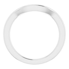Charger l'image dans la galerie, Sterling Silver Band for 5.5 mm Square Ring
