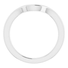 Charger l'image dans la galerie, Sterling Silver Band for 7.4 mm Round Ring
