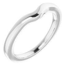 Charger l'image dans la galerie, Sterling Silver Band for 4.8 mm Round Ring
