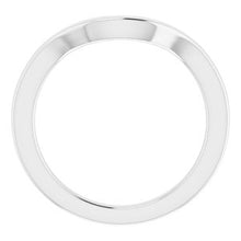 Charger l'image dans la galerie, Sterling Silver Band for 8 mm Cushion Ring
