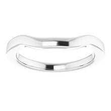 Charger l'image dans la galerie, Sterling Silver Band for 5.5 mm Square Ring

