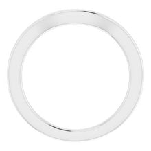 Charger l'image dans la galerie, Sterling Silver Band for 4 mm Square Ring
