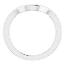 Charger l'image dans la galerie, Sterling Silver Band for 10x8 mm Oval Ring
