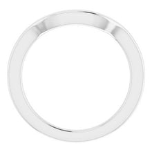 Charger l'image dans la galerie, Sterling Silver Band for 6 mm Square Ring

