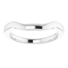 Charger l'image dans la galerie, Sterling Silver Band for 6 mm Square Ring
