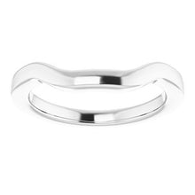 Charger l'image dans la galerie, Sterling Silver Band for 6.5 mm Square Ring
