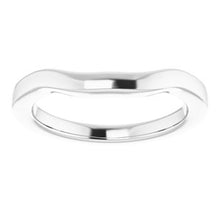 Charger l'image dans la galerie, Sterling Silver Band for 5 mm Square Ring

