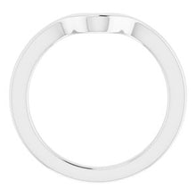 Charger l'image dans la galerie, Sterling Silver Band for 9x4.5 mm Marquise Ring
