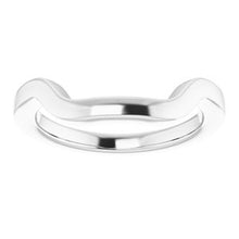 Charger l'image dans la galerie, Sterling Silver Band for 9 mm Square Ring
