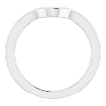 Charger l'image dans la galerie, Sterling Silver Band for 7x3.5 mm Marquise Ring
