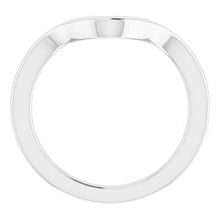 Charger l'image dans la galerie, Sterling Silver Band for 12x8 mm Pear Ring
