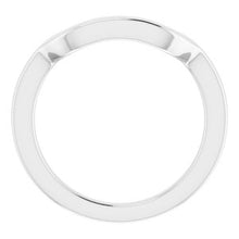 Charger l'image dans la galerie, Sterling Silver Band for 9 mm Square Ring
