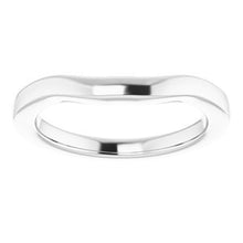 Charger l'image dans la galerie, Sterling Silver Band for 4 mm Square Ring
