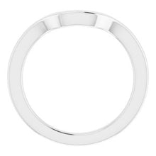 Charger l'image dans la galerie, Sterling Silver Band for 8x6 mm Emerald Ring
