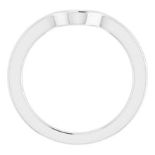 Charger l'image dans la galerie, Sterling Silver Band for 6x4 mm Pear Ring
