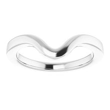 Charger l'image dans la galerie, Sterling Silver Band for 9x6 mm Pear Ring
