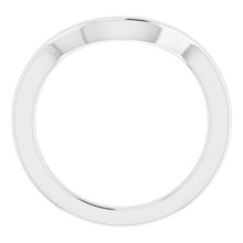 Charger l'image dans la galerie, Sterling Silver Band for 9 mm Cushion Ring
