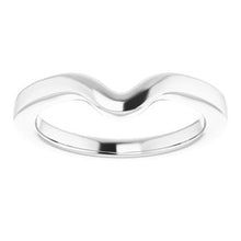 Charger l'image dans la galerie, Sterling Silver Band for 7x3.5 mm Marquise Ring
