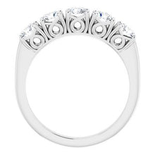 Load image into Gallery viewer, 14K White 1 1/6 CTW Diamond Anniversary Band
