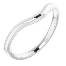 Charger l'image dans la galerie, Sterling Silver Band for 8 mm Round Ring
