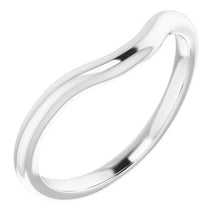 Charger l'image dans la galerie, Sterling Silver Band for 8.2 mm Round Ring
