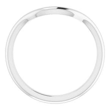 Load image into Gallery viewer, Sterling Silver Band for 12 mm Round Ring
