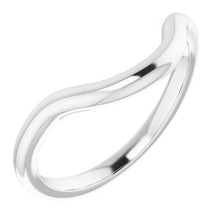 Charger l'image dans la galerie, Sterling Silver Band for 16x12 mm Oval Ring
