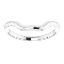 Charger l'image dans la galerie, Sterling Silver Band for 11x9 mm Emerald Ring
