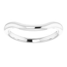 Charger l'image dans la galerie, Sterling Silver Band for 9 mm Cushion Ring
