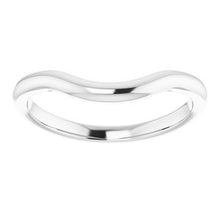 Charger l'image dans la galerie, Sterling Silver Band for 9.4 mm Round Ring
