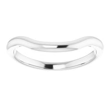 Charger l'image dans la galerie, Sterling Silver Band for 10 mm Cushion Ring
