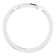 Load image into Gallery viewer, Sterling Silver Band for 9 mm Square Ring
