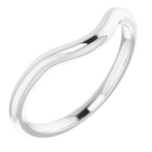 Charger l'image dans la galerie, Sterling Silver Band for 8x4 mm Marquise Ring
