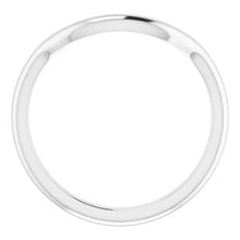Load image into Gallery viewer, Sterling Silver Band for 12 mm Cushion Ring
