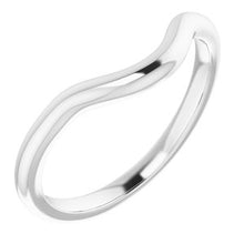 Charger l'image dans la galerie, Sterling Silver Band for 9x4.5 mm Marquise Ring
