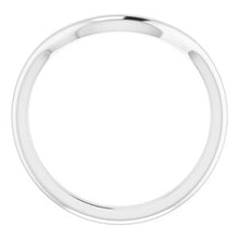 Load image into Gallery viewer, Sterling Silver Band for 15 mm Round Ring
