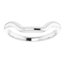 Load image into Gallery viewer, Sterling Silver Band for 12x10 mm Emerald Ring
