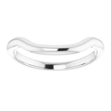 Load image into Gallery viewer, Sterling Silver Band for 12 mm Cushion Ring
