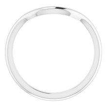 Charger l'image dans la galerie, Sterling Silver Band for 12x10 mm Oval Ring
