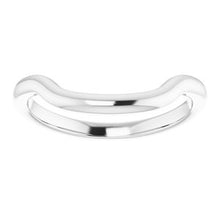 Charger l'image dans la galerie, Sterling Silver Band for 14 mm Cushion Ring
