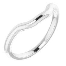 Load image into Gallery viewer, Sterling Silver Band for 8 mm Square Ring
