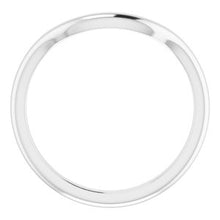 Charger l'image dans la galerie, Sterling Silver Band for 10 mm Cushion Ring
