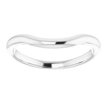 Load image into Gallery viewer, Sterling Silver Band for 8 mm Cushion Ring
