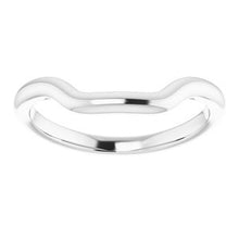 Load image into Gallery viewer, Sterling Silver Band for 9 mm Square Ring
