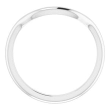 Load image into Gallery viewer, Sterling Silver Band for 13 mm Cushion Ring

