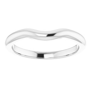 Sterling Silver Band for 6.5 mm Round Ring