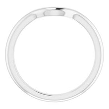 Load image into Gallery viewer, Sterling Silver Band for 7x5 mm Oval Ring
