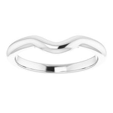 Load image into Gallery viewer, Sterling Silver Band for 7x5 mm Oval Ring
